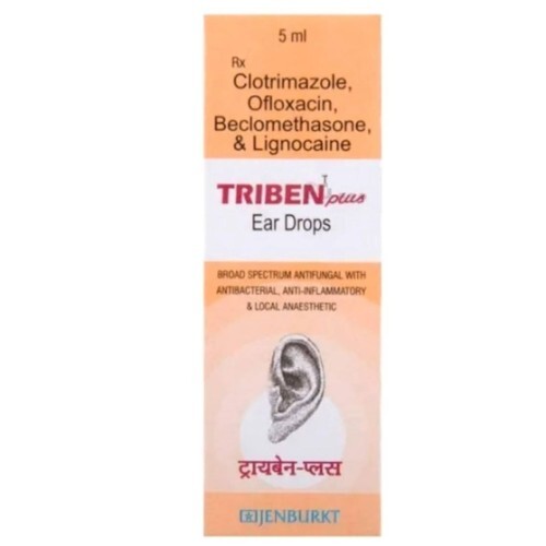 TRIBEN PLUS EAR 5ML DROPS