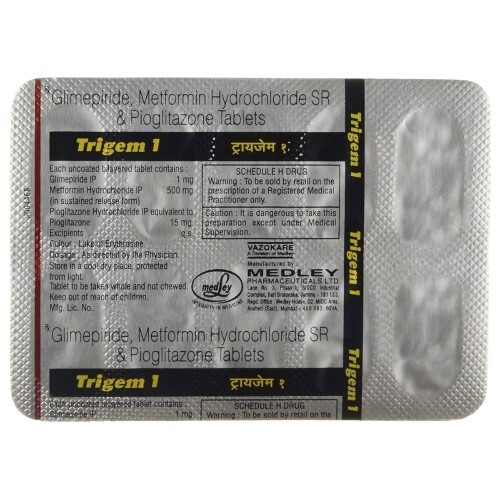 TRIGEM 1MG TAB