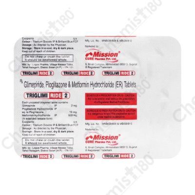 TRIGLIMI RIDE 2MG TAB