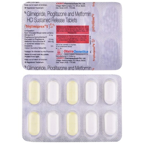 TRIGLIMIPREX 2MG TABLET