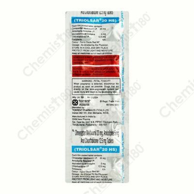 TRIOLSAR HS 20MG TABLET