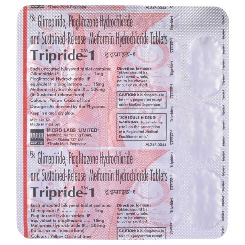 TRIPRIDE 1MG TABLET
