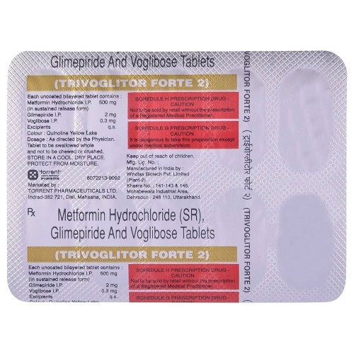 TRIVOGLITOR FORTE 2MG TABLET