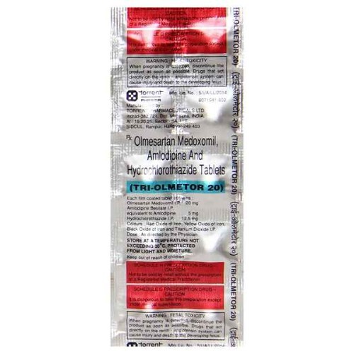 TRI OLMETOR 20MG TABLET