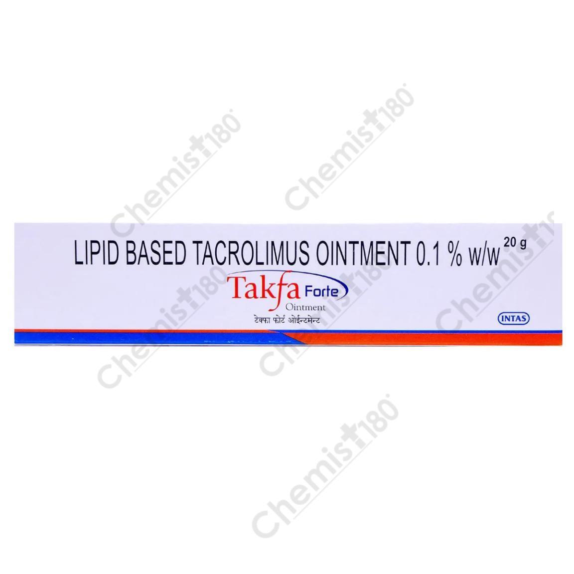 TAKFA FORTE 1% OINTMENT 20GM