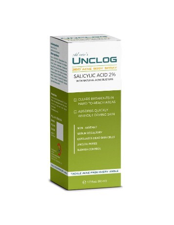 UNCLOG 360 ACNE BODY SPRAY 50ML