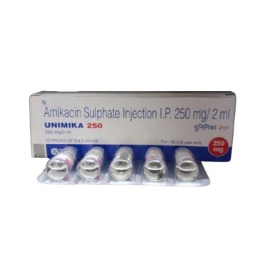 UNIMIKA 250MG INJ