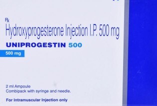 UNIPROGESTIN 500MG INJECTION 2ML