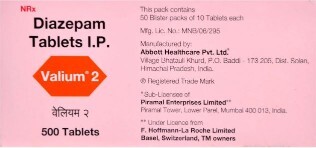 VALIUM 2MG TABLET