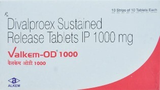 VALKEM OD 1000MG TABLET