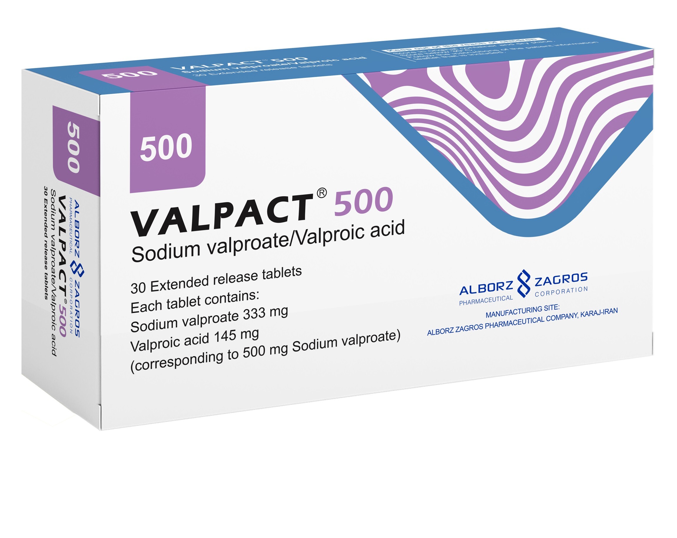 VALPACT 500MG TABLET