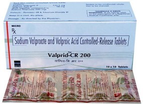 VALPRID CR 200MG TAB