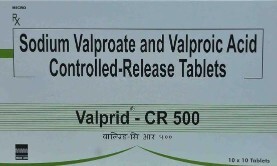 VALPRID CR 500MG TAB