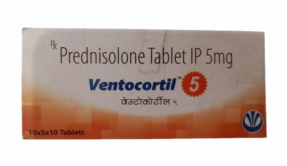 VENTOCORTIL 5MG TAB