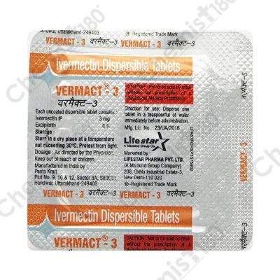 VERMACT 3MG TAB