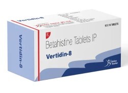 VERTIDIN 8MG TABLET
