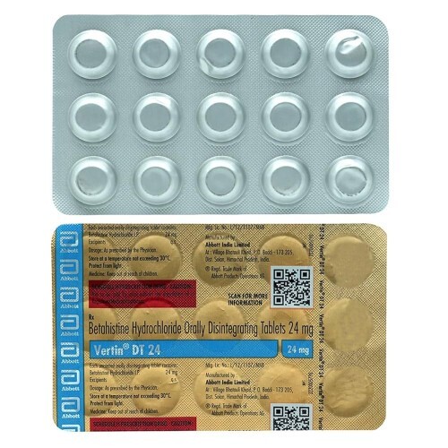 VERTIN DT 24MG TABLET