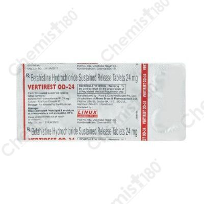 VERTIREST OD 24MG TABLET