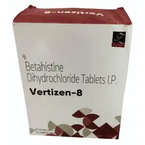 VERTIZEN 8MG TAB
