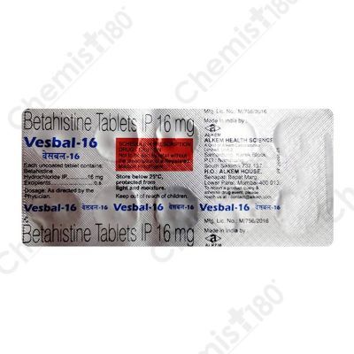 VESBAL 16MG TAB