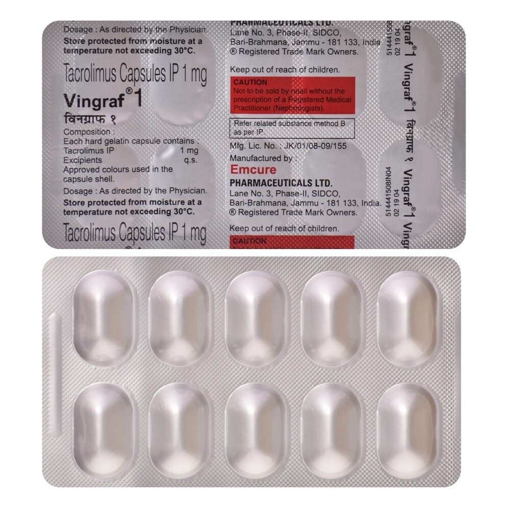 VINGRAF 1MG CAP
