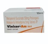 VINICOR AM 50MG/5MG TABLET