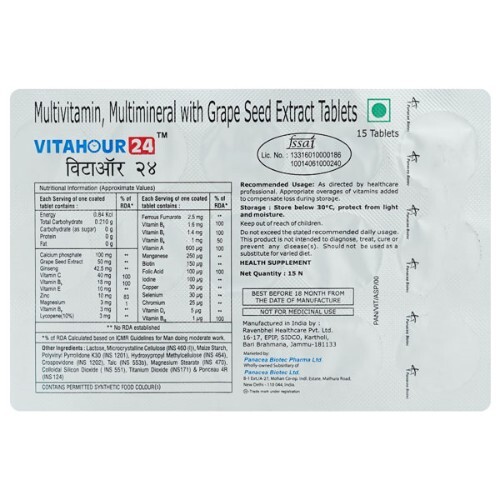 VITAHOUR 24MG TAB