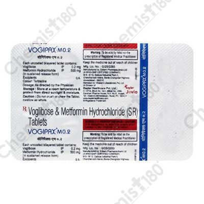 VOGIPAX M 0.2MG TABLET