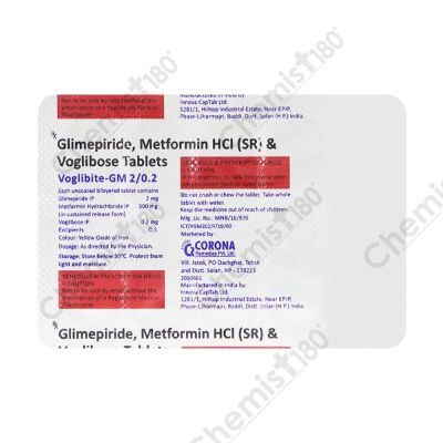 VOGLIBITE GM 2MG TABLET