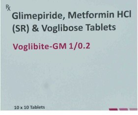 VOGLIBITE GM 1MG/0.2MG TABLET