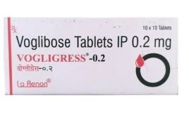 VOGLIGRESS 0.2MG TABLET