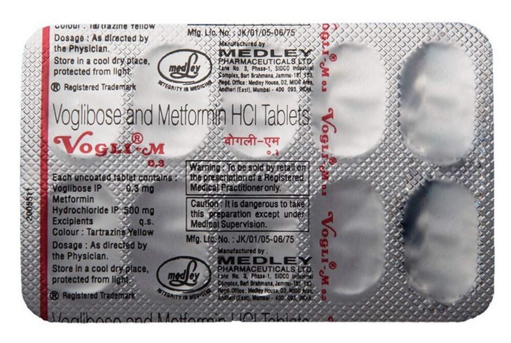 VOGLI M 0.3MG TAB