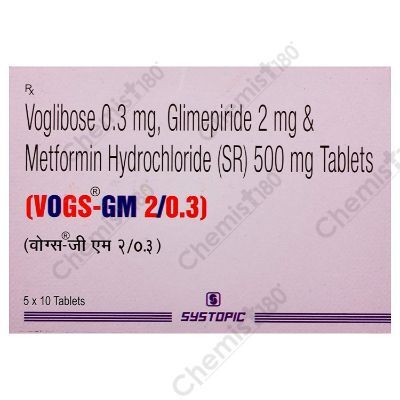 VOGS GM 2MG/0.3MG TABLET