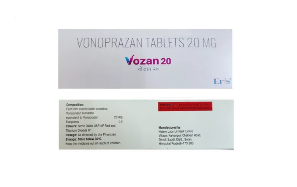 VOZAN 20MG TABLET