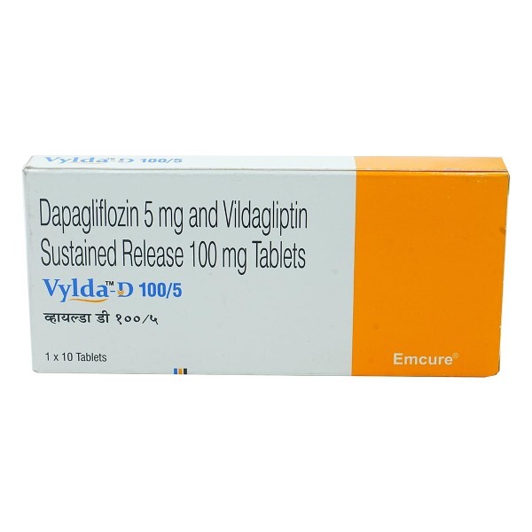 VYLDA D 5 MG / 100 MG TABLET