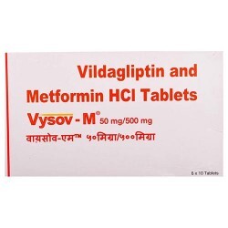 VYSOV M 50MG/500MG TABLET