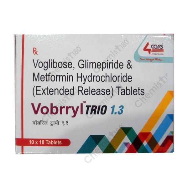 VOBRRYL TRIO 1MG/500MG/0.3MG TABLET