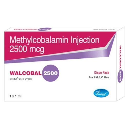 WALCOBAL 2500MCG INJECTION 1ML
