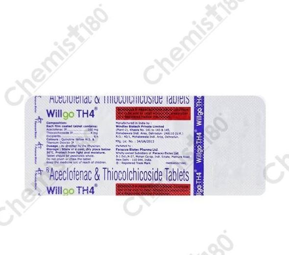 WILLGO TH 4MG CAP
