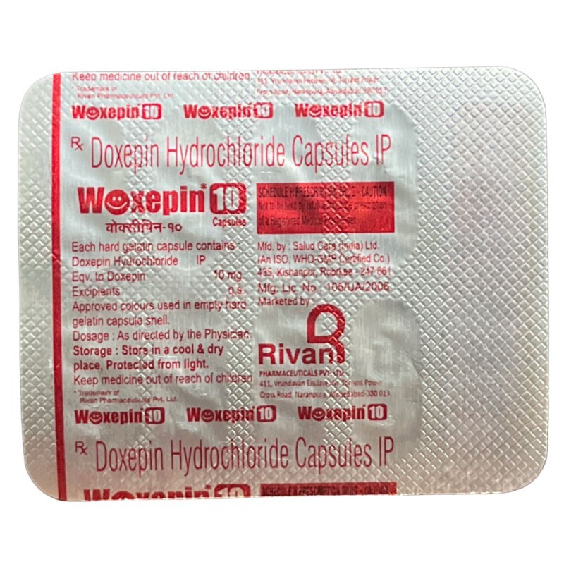 WOXEPIN 10MG CAPSULE