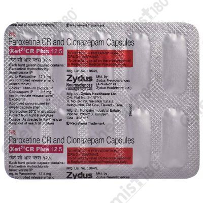 XET CR PLUS 12.5MG CAP