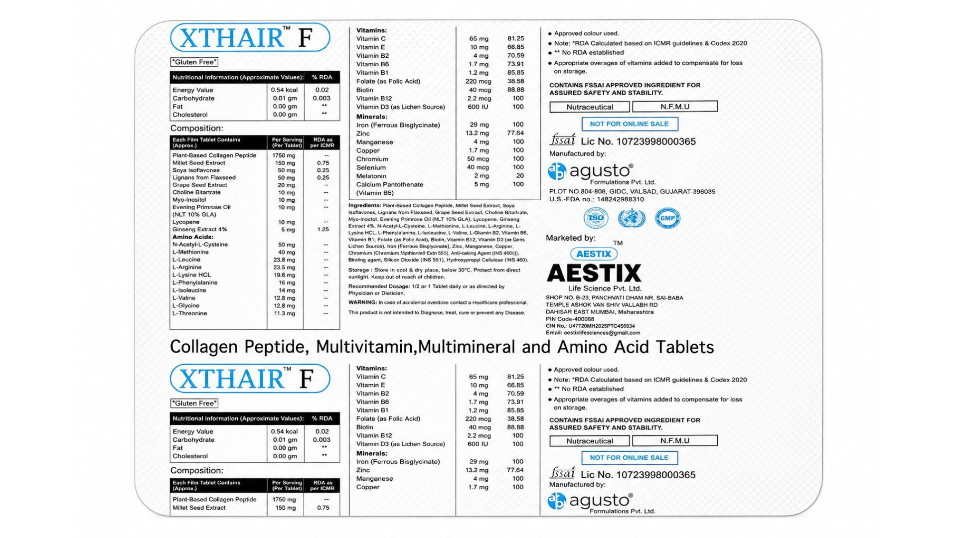 XTHAIR F TABLET