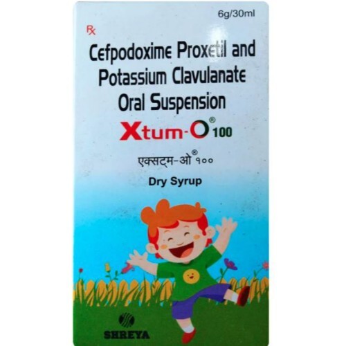 XTUM O 100MG DRY SYRUP 30ML