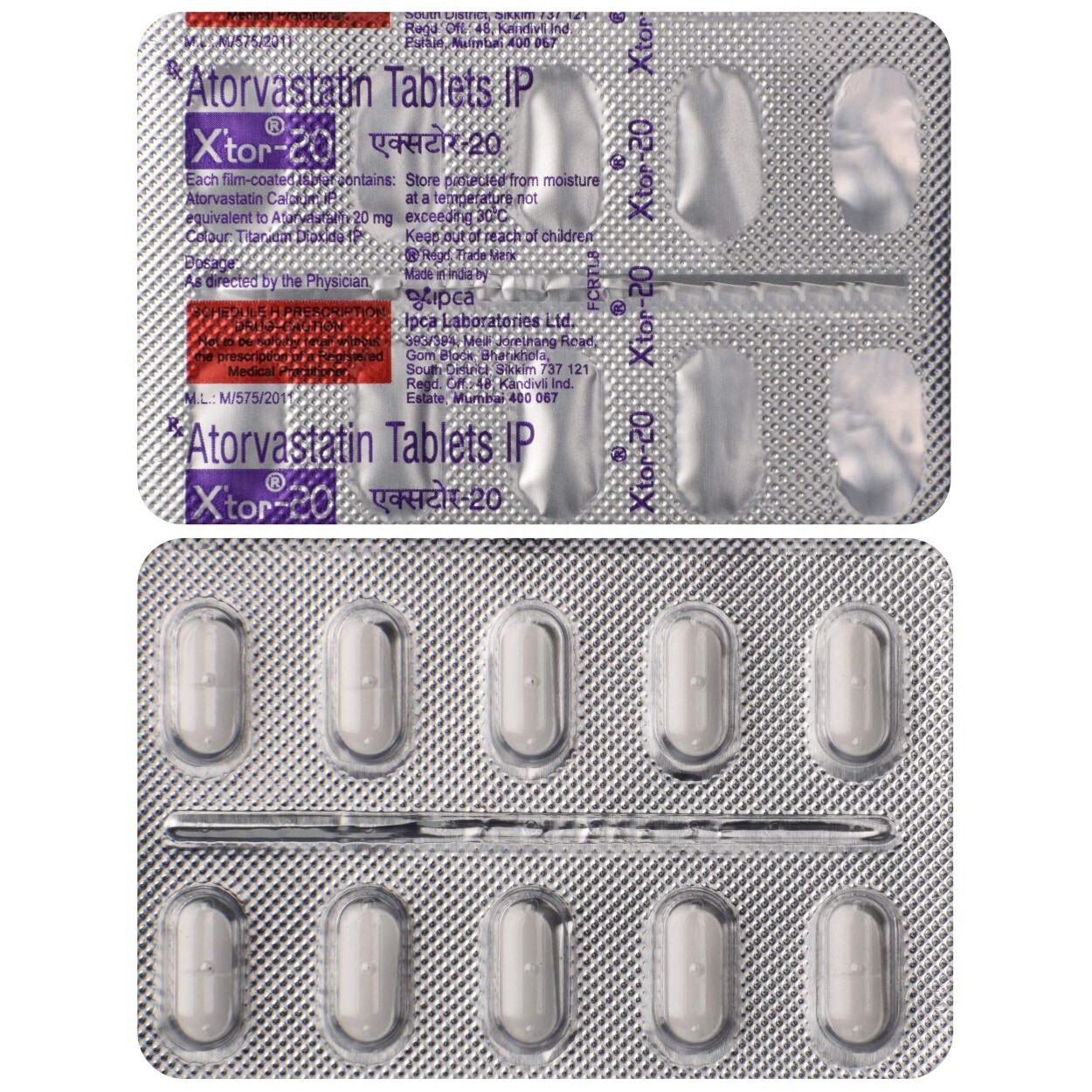 X TOR 20MG TABLET