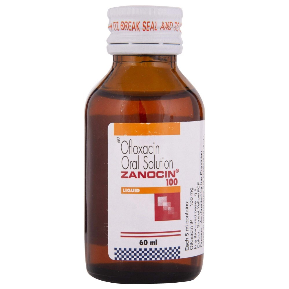 ZANOCIN 100MG 60ML LIQUID
