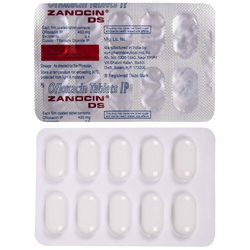 ZANOCIN DS 400MG TAB