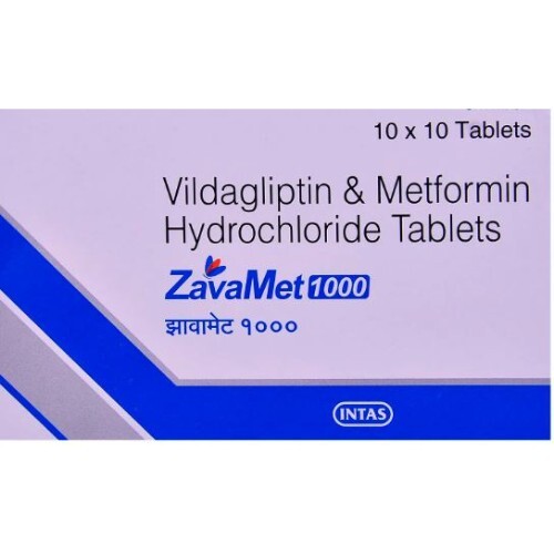 ZAVAMET 50MG/1000MG TABLET