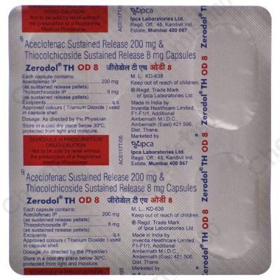 ZERODOL TH OD 16MG TAB