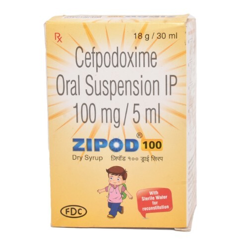 ZIPOD 100 DRY 30ML SYP