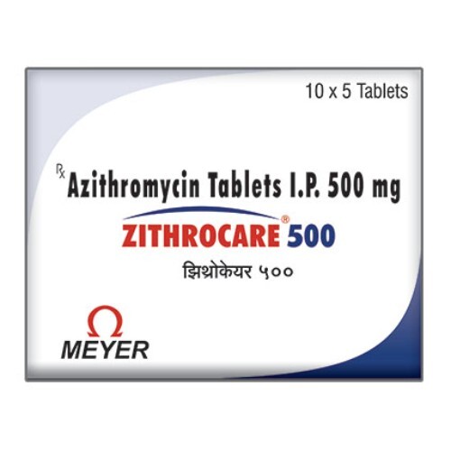 ZITHROCARE 500MG TAB